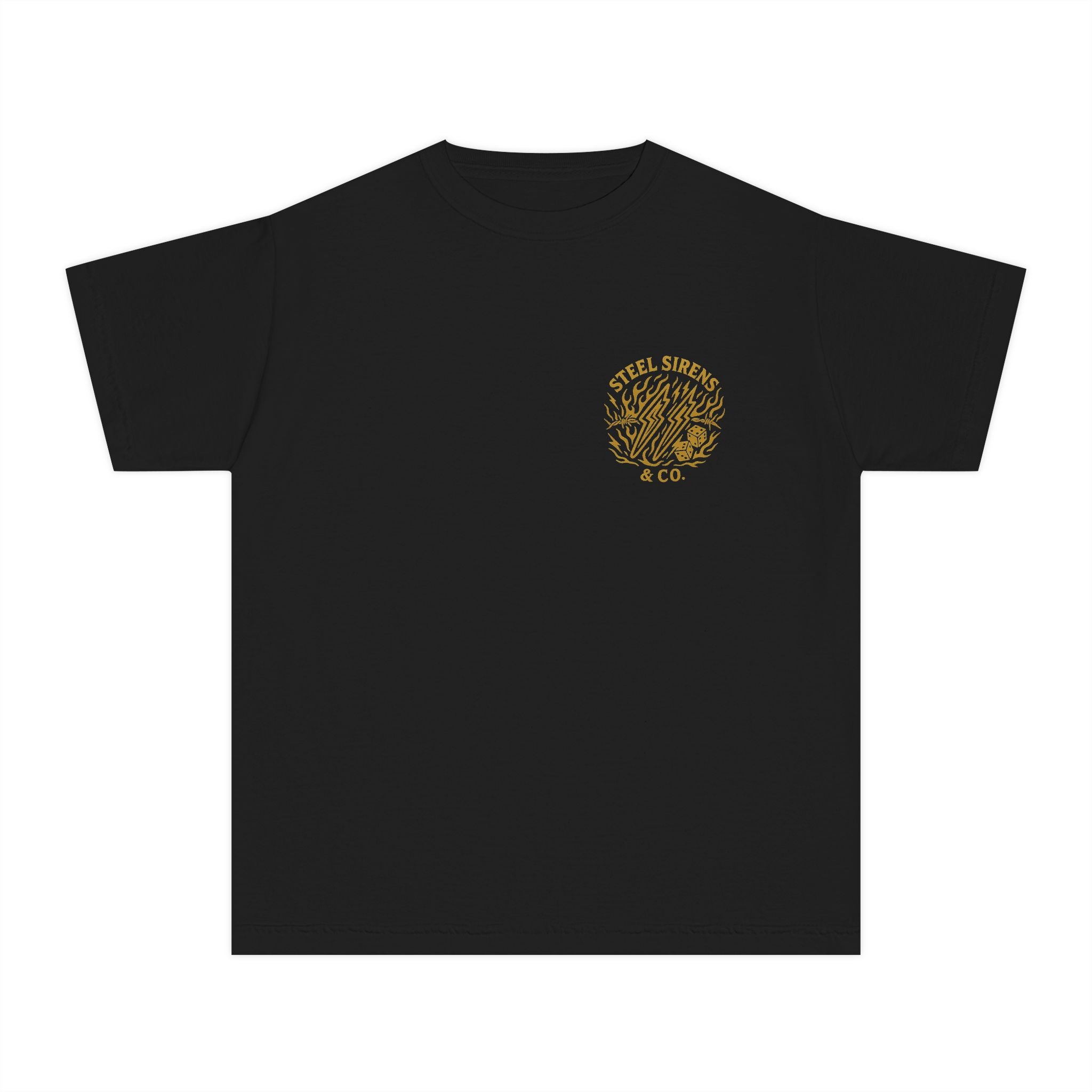 No Traction Just Action Youth Tee