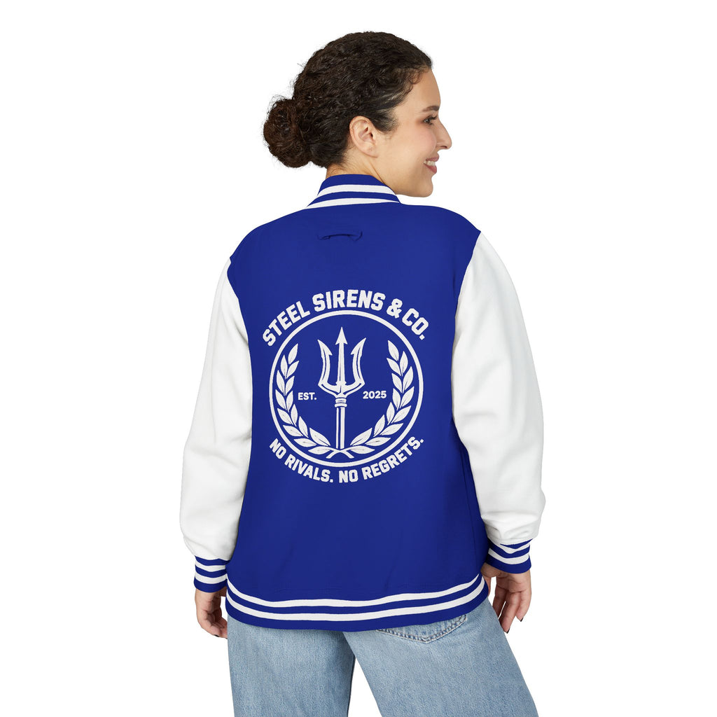 Letterman Jacket — Steel Sirens Crest Varsity Jacket