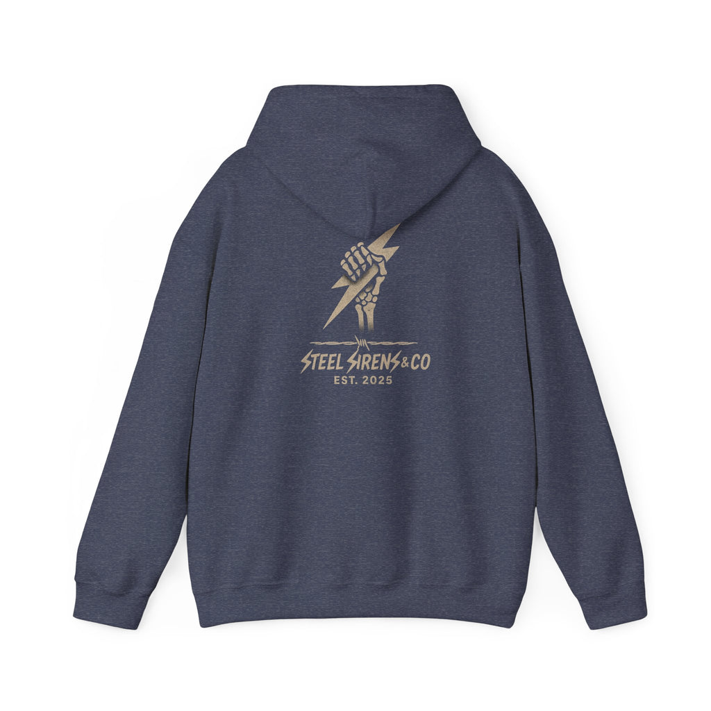 Bold Graphic Hoodie for Music Lovers, Unisex Sweatshirt, Perfect for Concerts, Casual Outfits, Gift for Him or Her