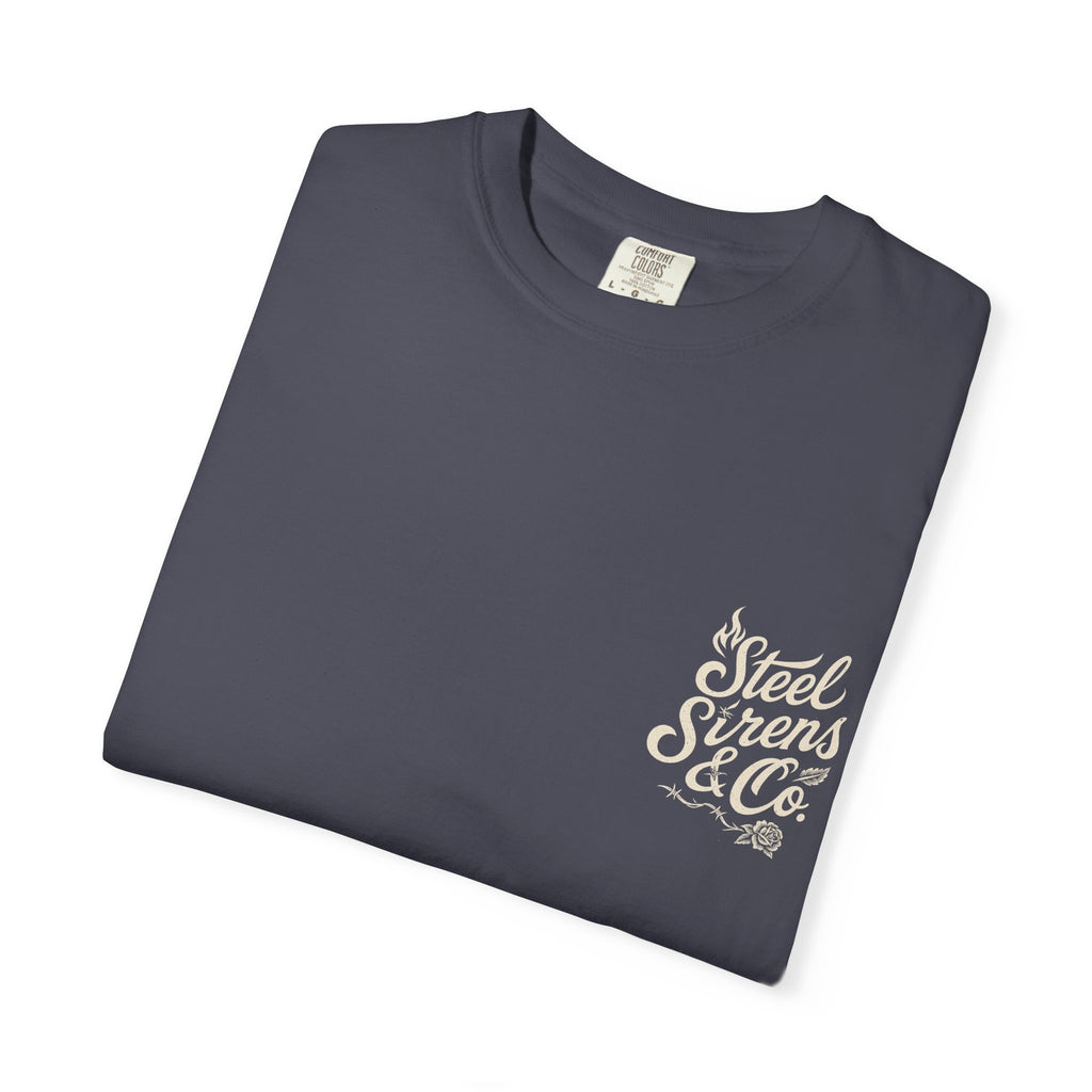 Built to Rise Graphic T-Shirt — Steel Sirens Co. Chest Logo