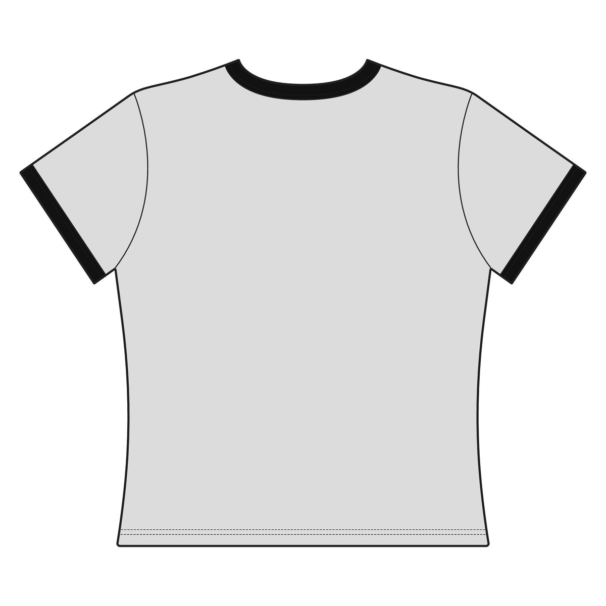 Retro Checkmate Ringer Tee