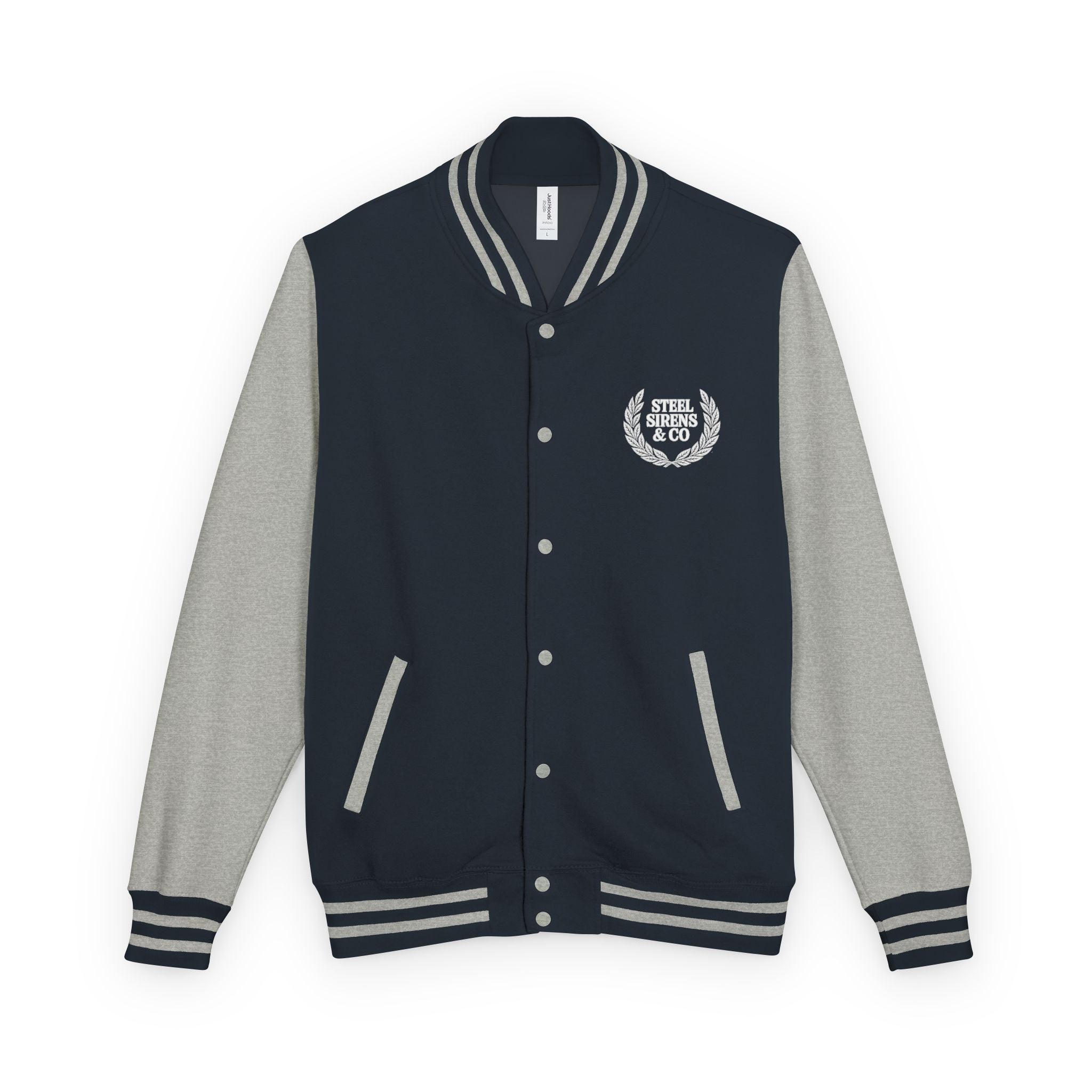 Letterman Jacket — Steel Sirens Crest Varsity Jacket