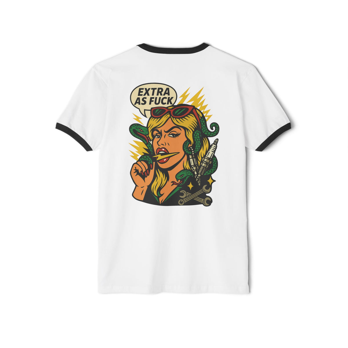 Extra As F*ck Retro Tee