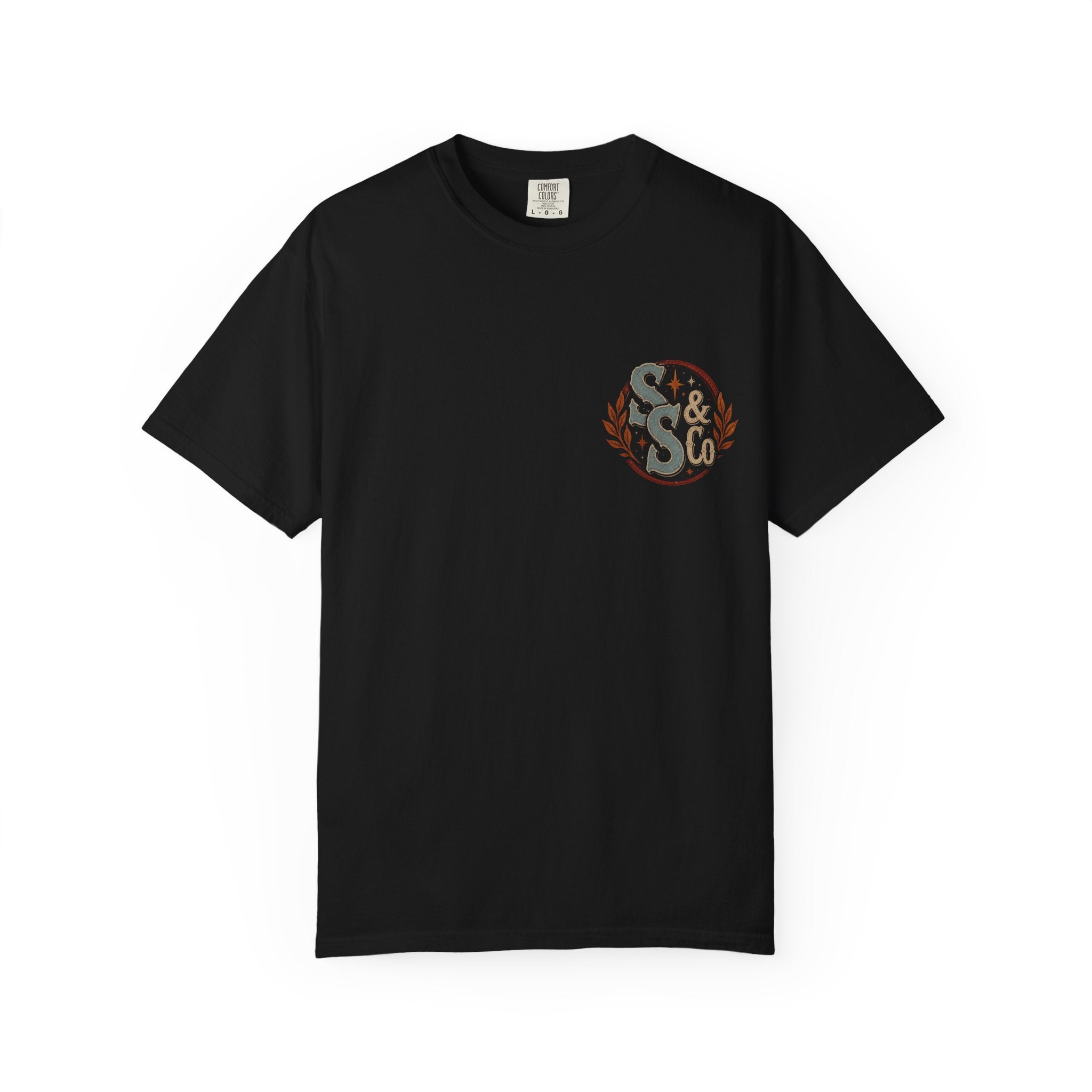 Steel Sirens & Co. Graphic T-Shirt — Medusa-Inspired Retro Logo Tee