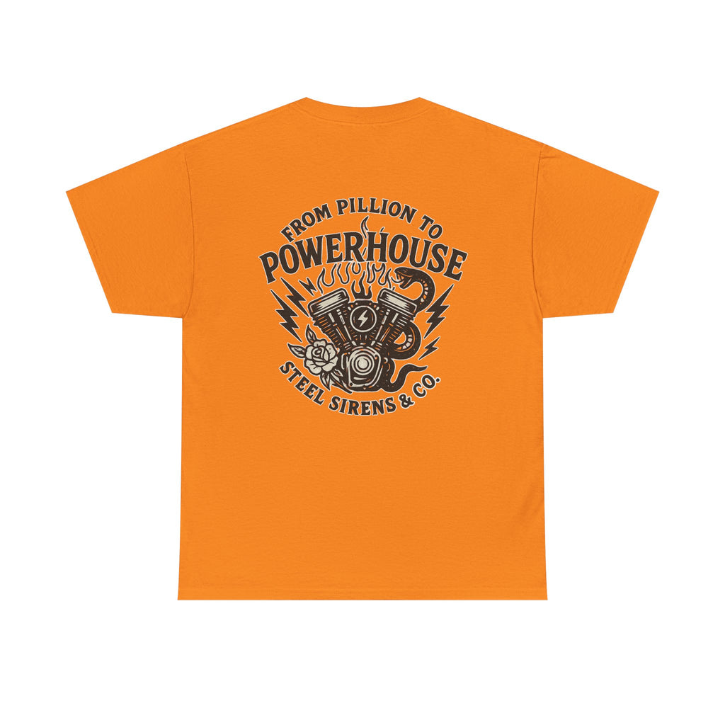 Pillion to Powerhouse Tee