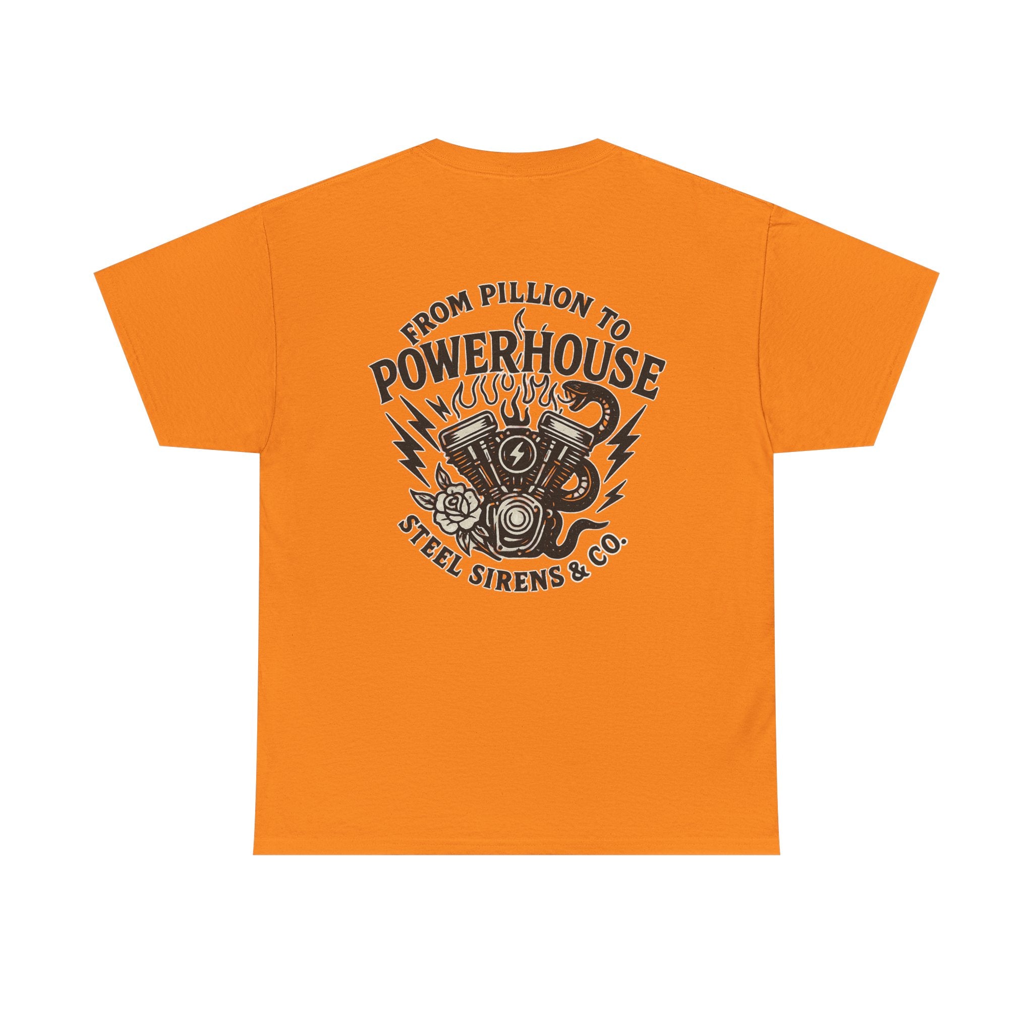 Pillion to Powerhouse Tee