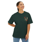 Skull Rose Unisex Oversized Boxy Tee