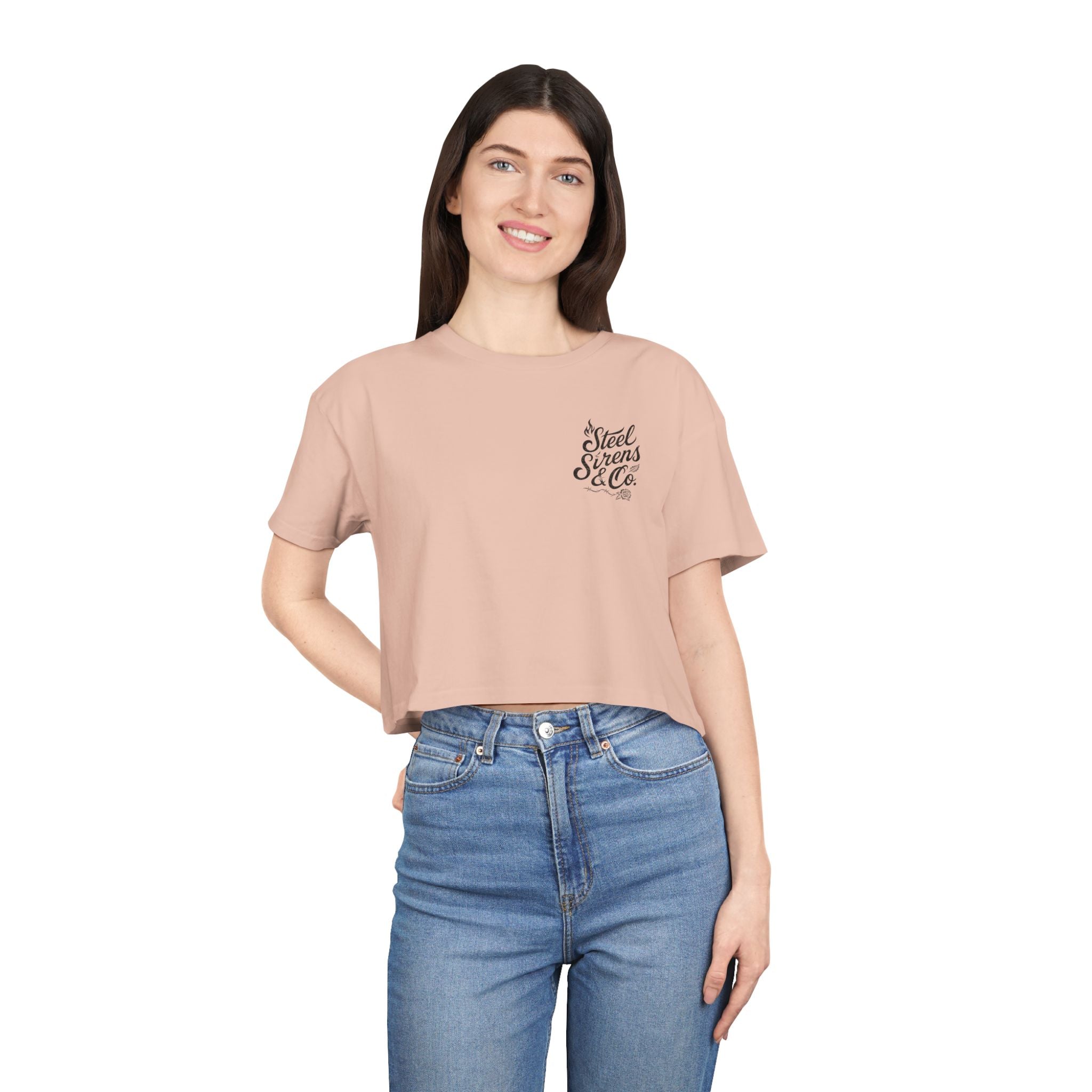 Classic Medusa Women’s Crop Tee