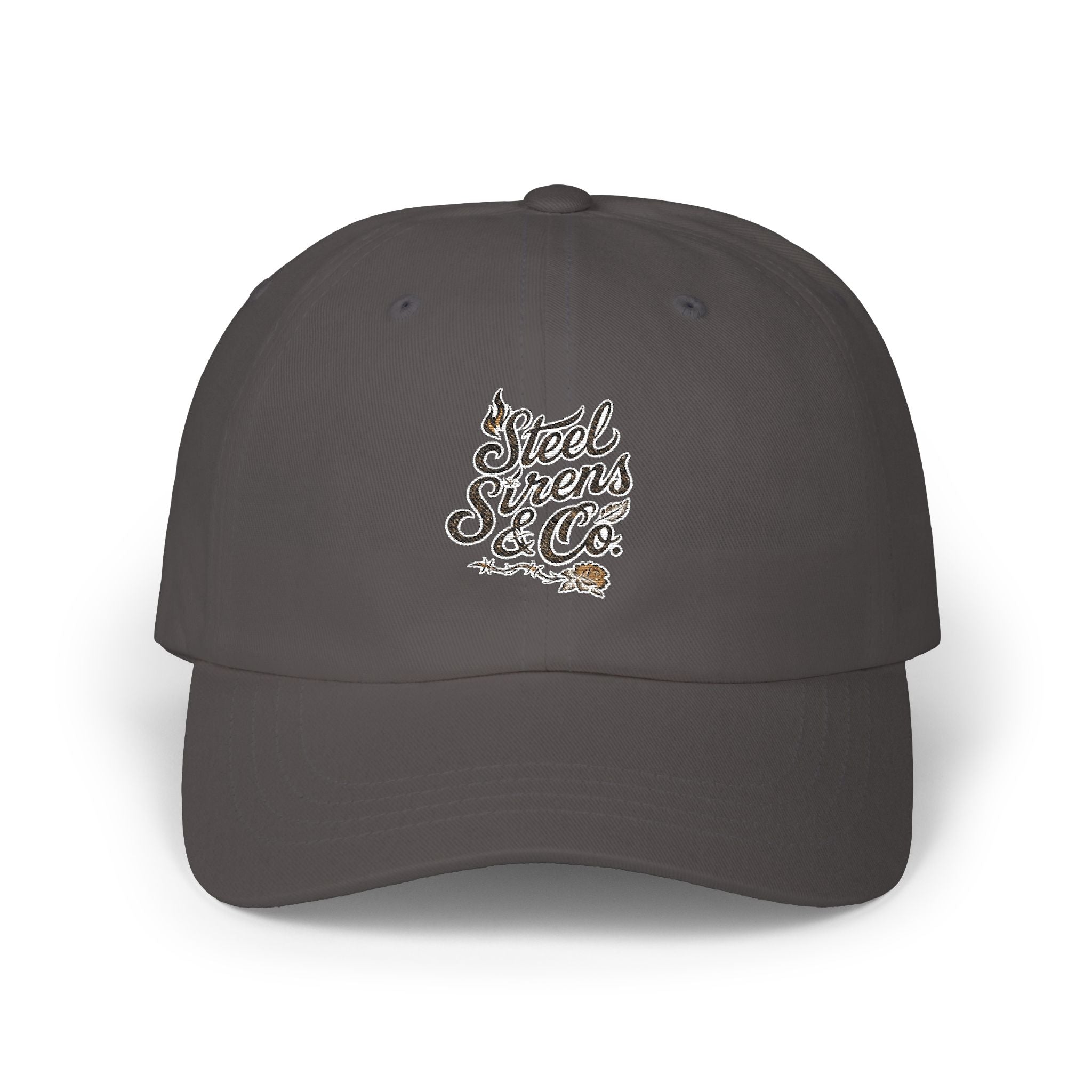 Dad Cap — 'Steel Sirens & Co.' Embroidered Logo Hat