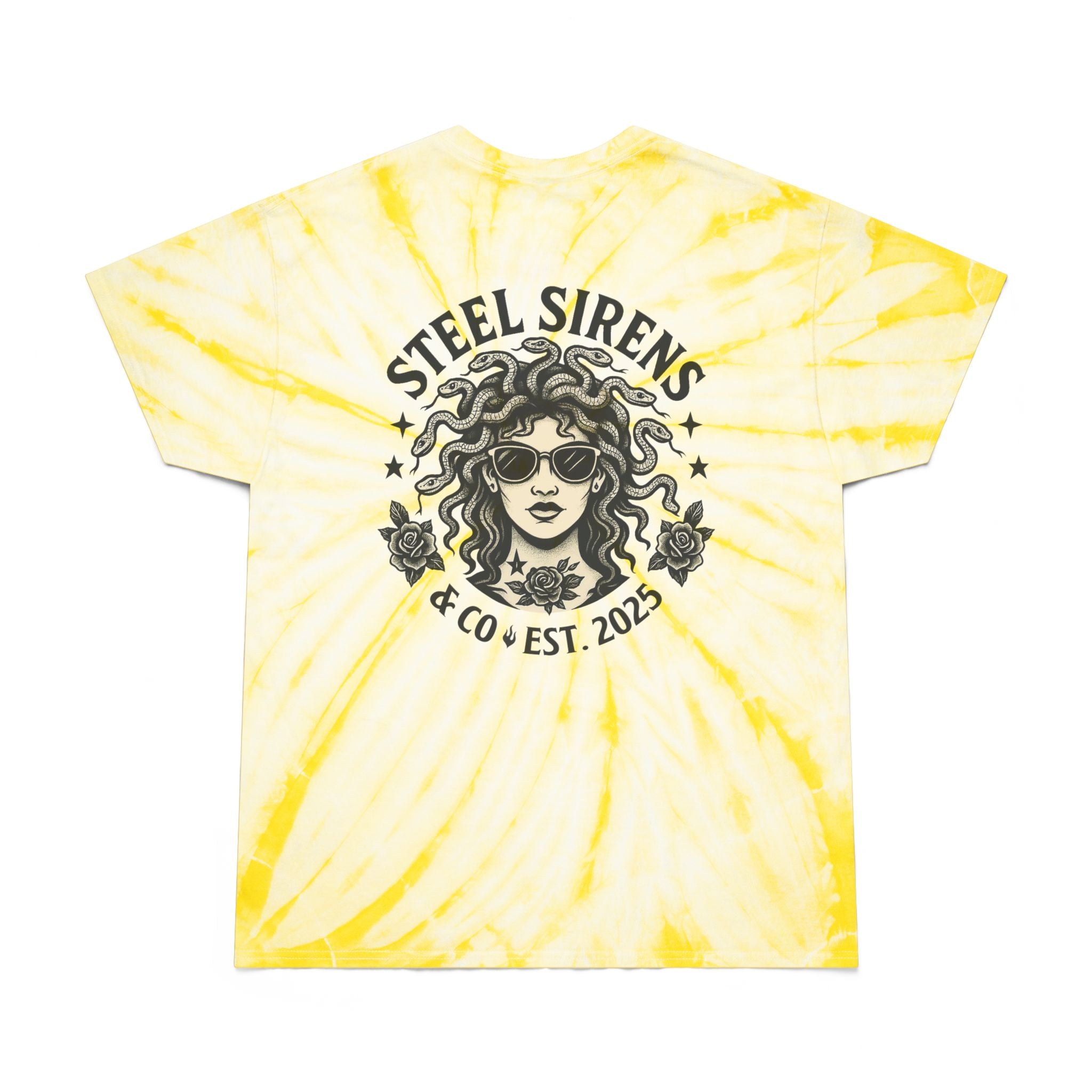 Medusa in a Haze Color Blast Tees