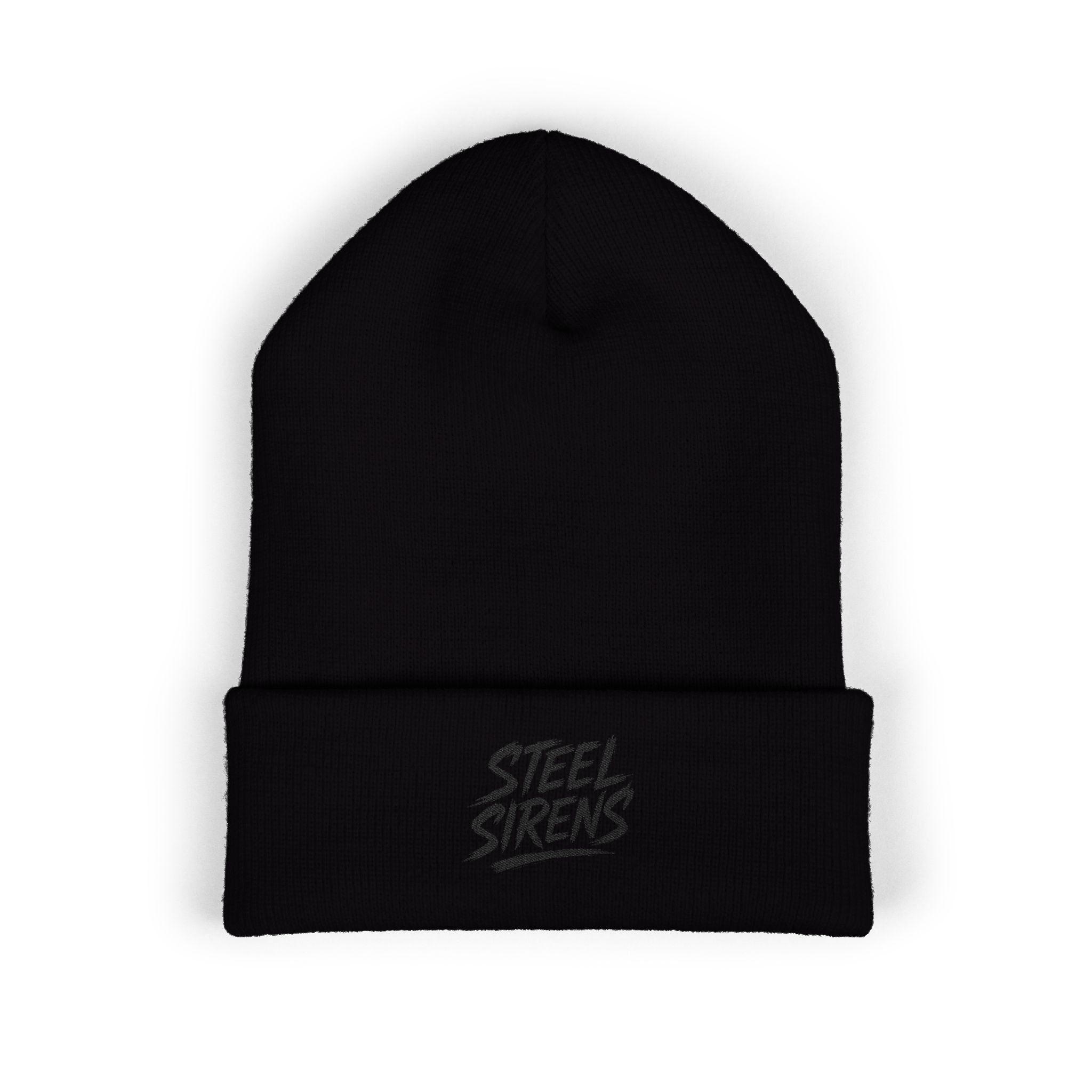 Steel Sirens Embroidered Cuffed Beanie