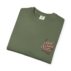 Steel Sirens Tee — Vintage Floral All-Seeing Eye Graphic T-Shirt