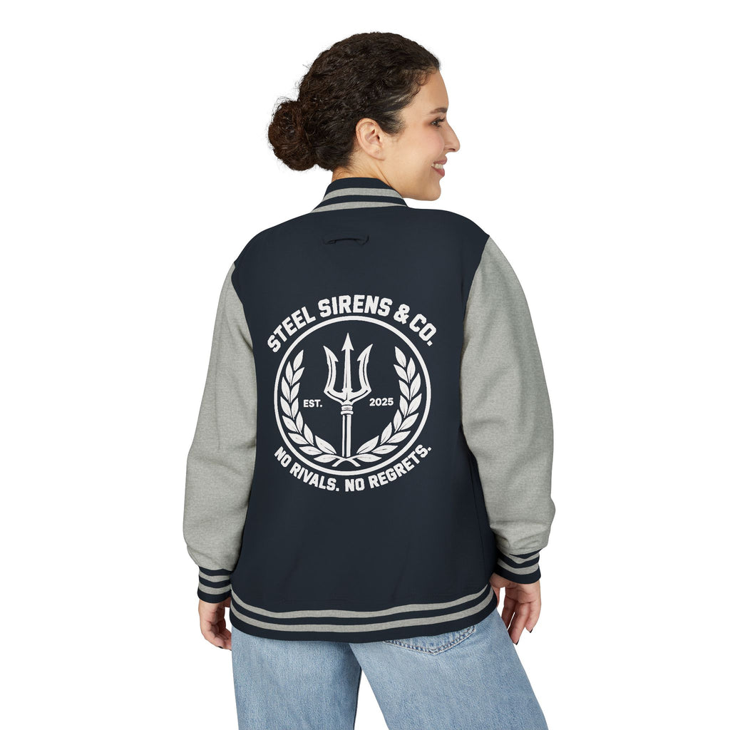 Letterman Jacket — Steel Sirens Crest Varsity Jacket