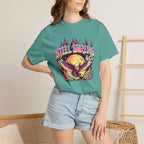 Steel Sirens Graphic T-Shirt — Retro Eagle Sunset Band Tee