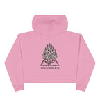 Burn & Bloom Crop Hoodie