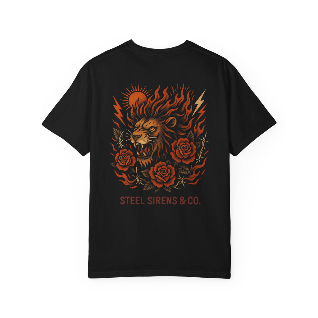 Leo Born, Fire Forged Garment-Dyed T-shirt