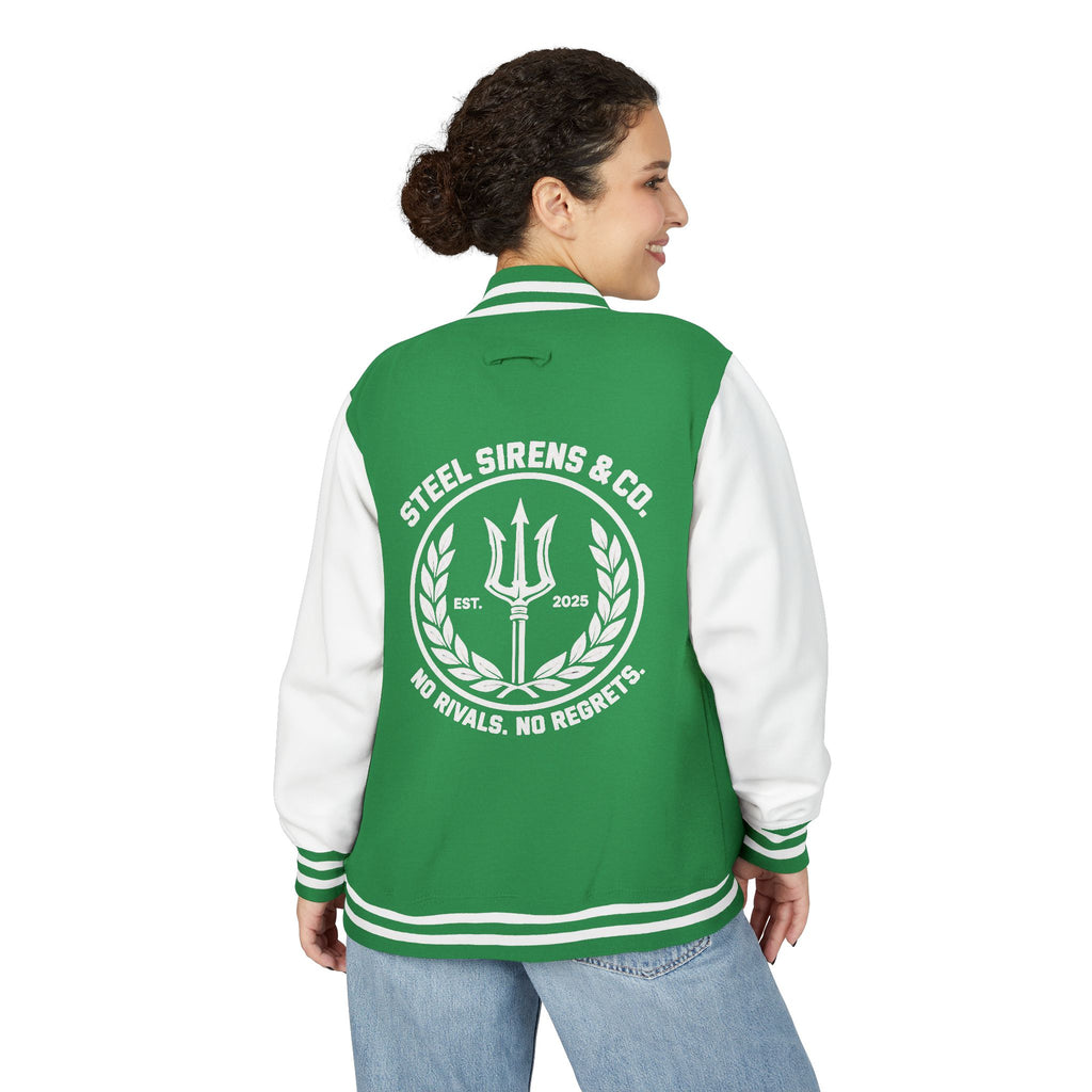 Letterman Jacket — Steel Sirens Crest Varsity Jacket