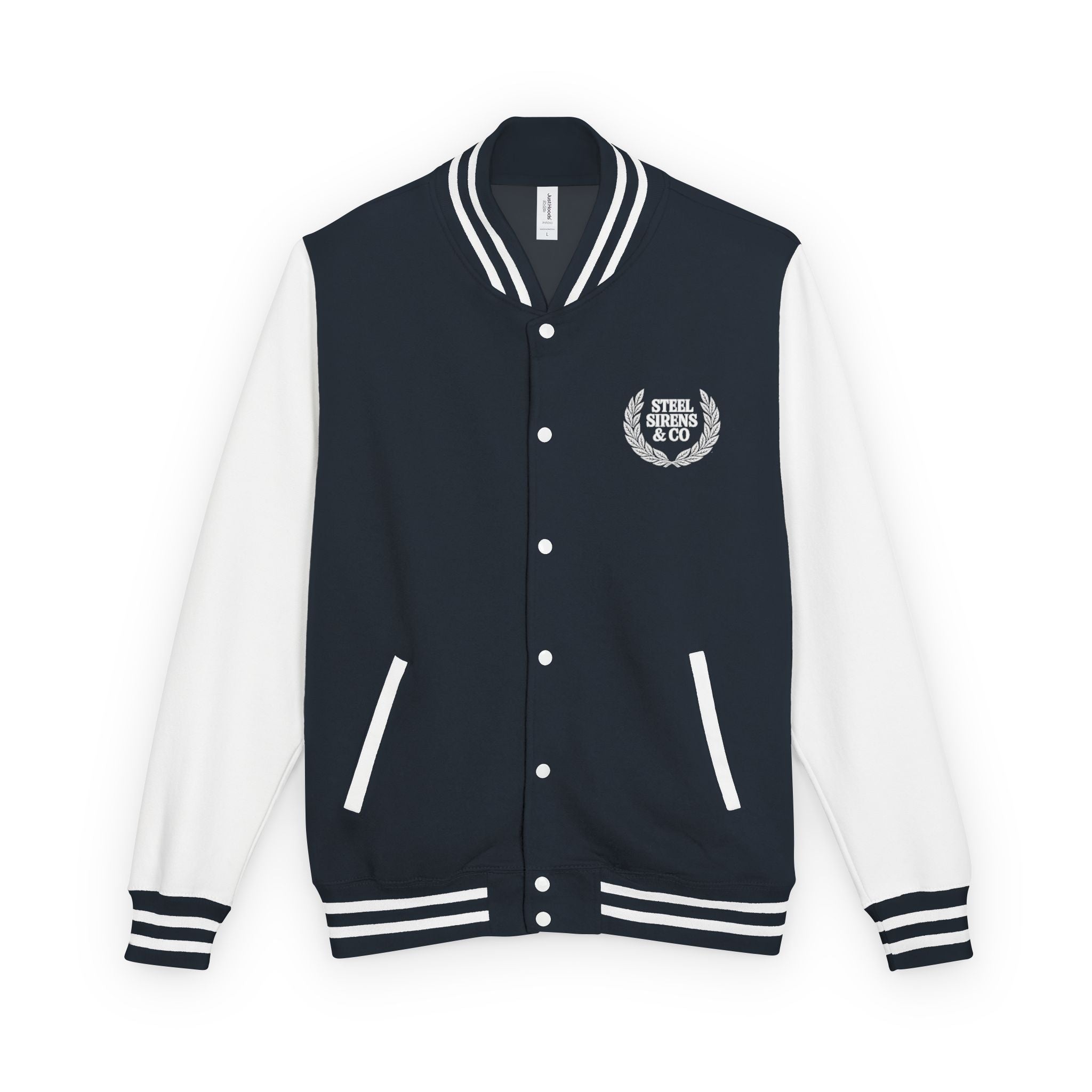 Letterman Jacket — Steel Sirens Crest Varsity Jacket