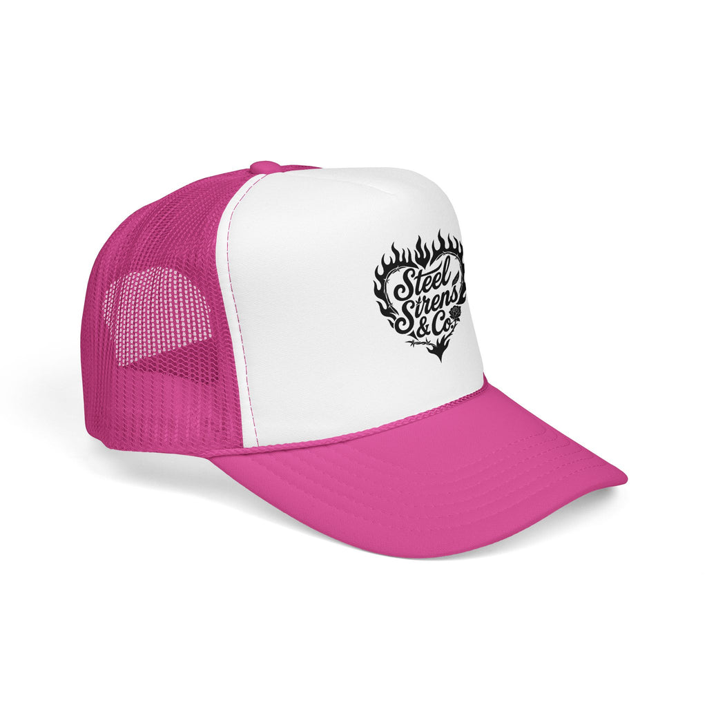 Heart on Fire Foam Trucker Hat