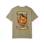 Steel Sirens Garment-Dyed T-shirt, Vintage Style Tee, Beach Apparel, Unisex Graphic Shirt, Casual Summer Wear