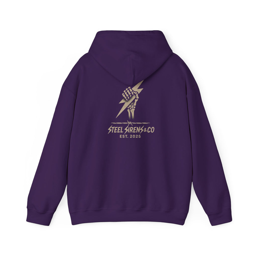 Bold Graphic Hoodie for Music Lovers, Unisex Sweatshirt, Perfect for Concerts, Casual Outfits, Gift for Him or Her