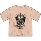 Steel Sirens Youth T‑Shirt — Vintage Dagger & Roses Graphic Tee