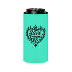Extra as Fuck Can Cooler – Steel Sirens & Co. Flaming Heart Drink Koozie