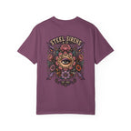 Steel Sirens Tee — Vintage Floral All-Seeing Eye Graphic T-Shirt
