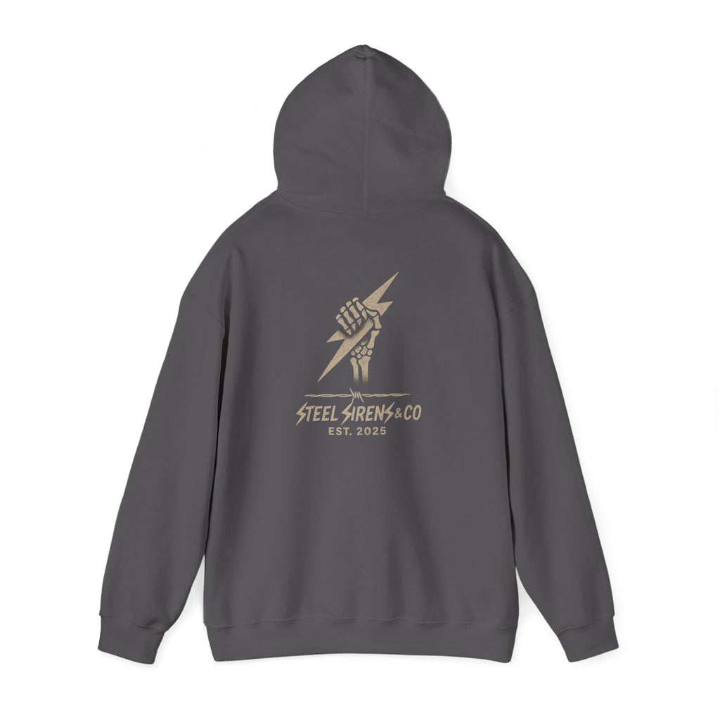 Bold Graphic Hoodie for Music Lovers, Unisex Sweatshirt, Perfect for Concerts, Casual Outfits, Gift for Him or Her