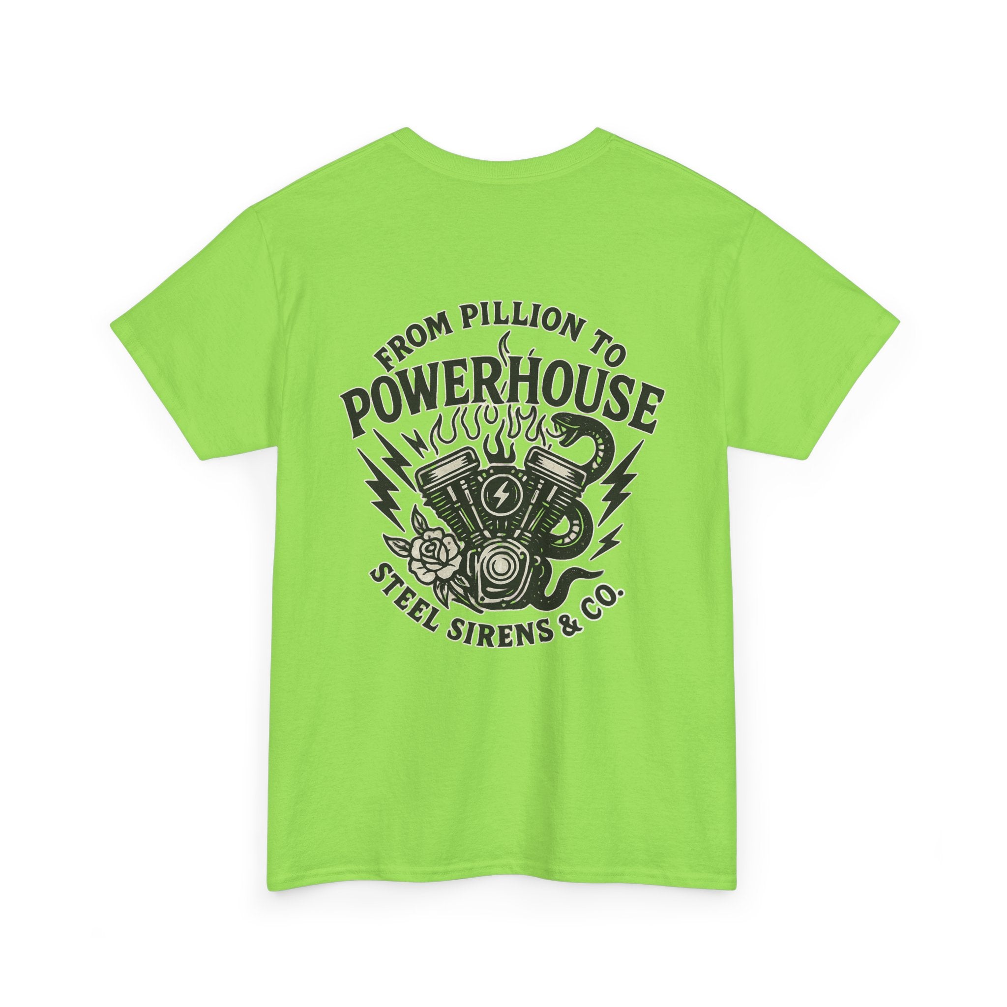 Pillion to Powerhouse Tee
