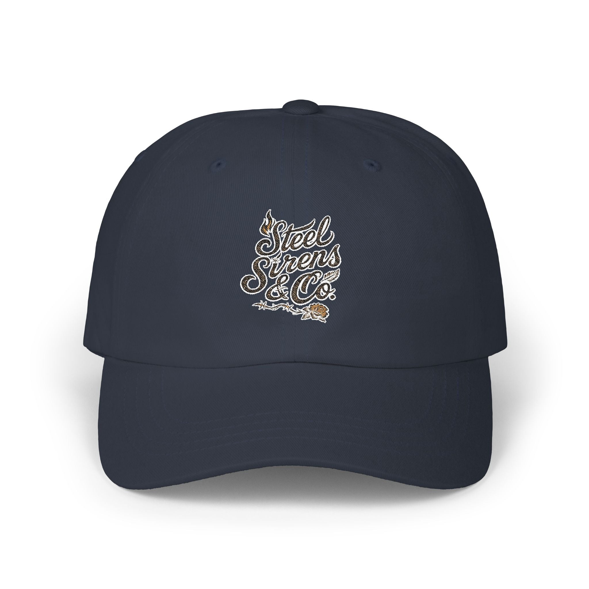 Dad Cap — 'Steel Sirens & Co.' Embroidered Logo Hat