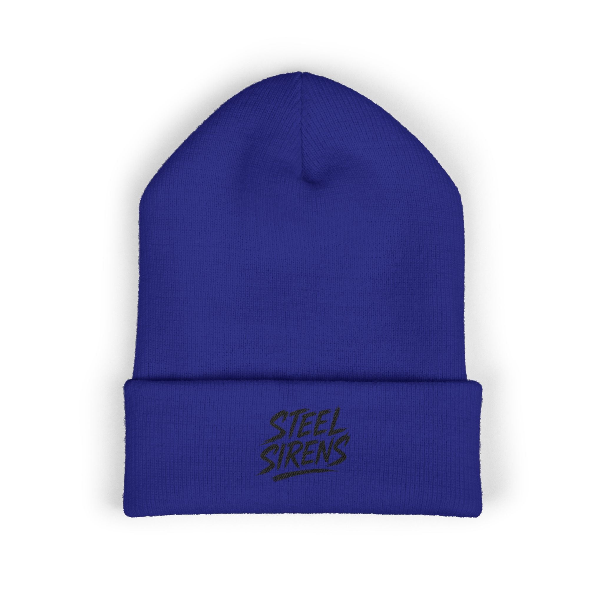 Steel Sirens Embroidered Cuffed Beanie