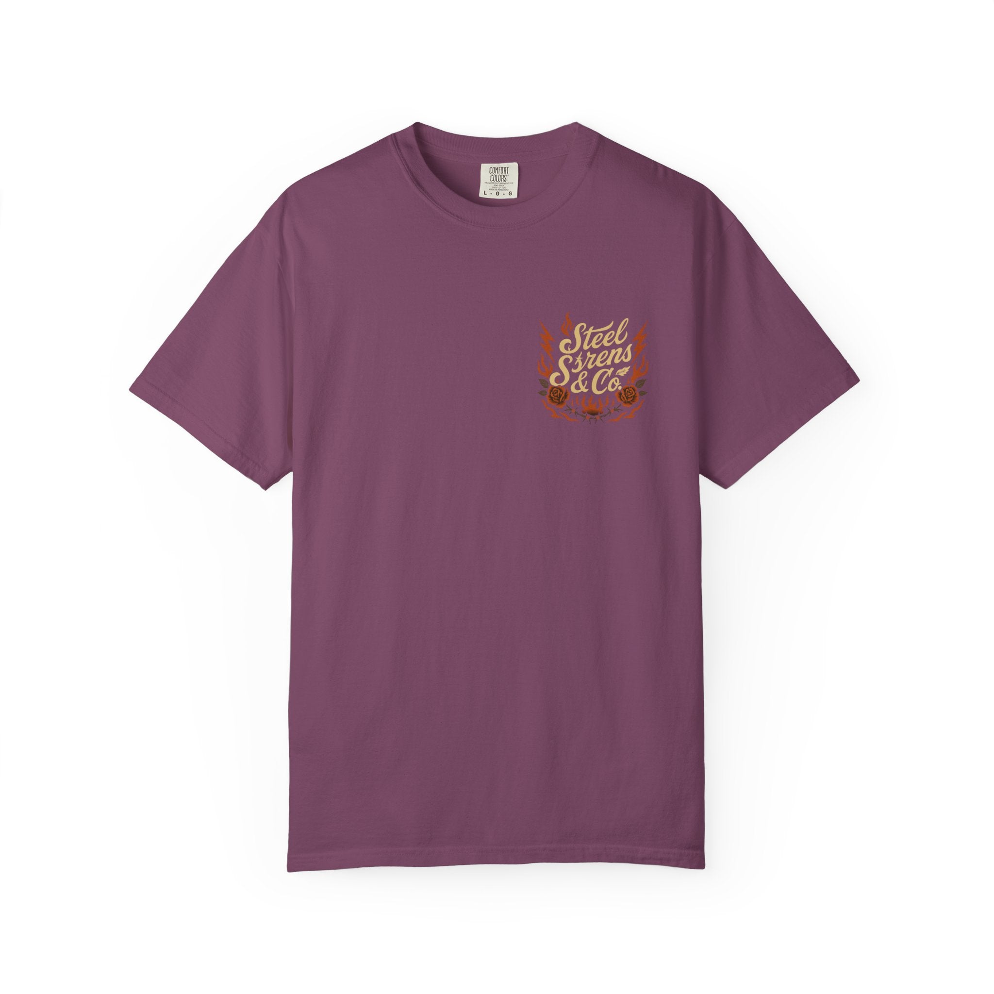 Leo Born, Fire Forged Garment-Dyed T-shirt