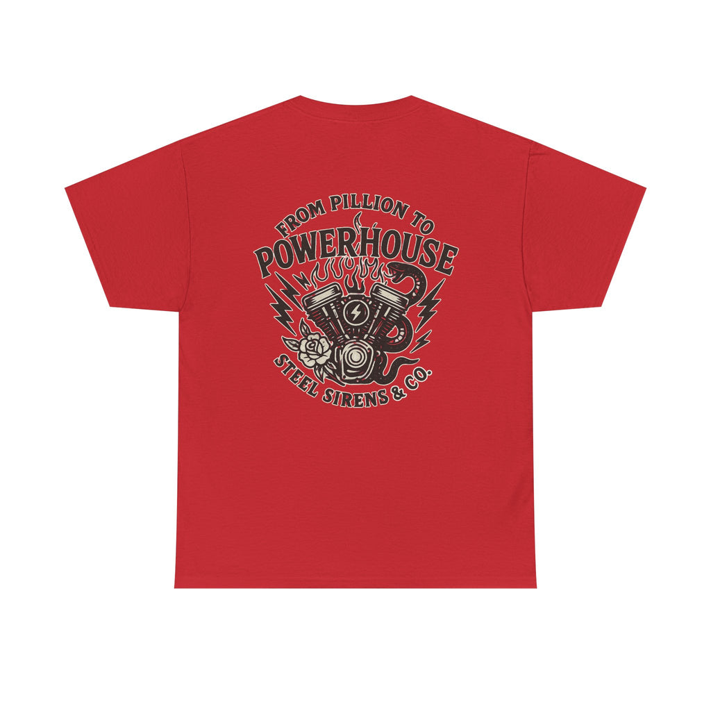Pillion to Powerhouse Tee