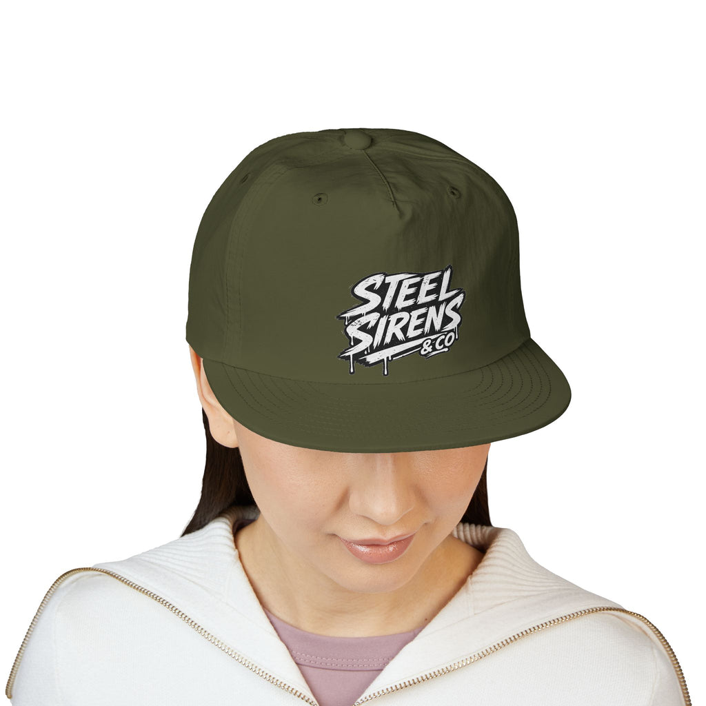Surf Cap — Steel Sirens Script Logo Hat