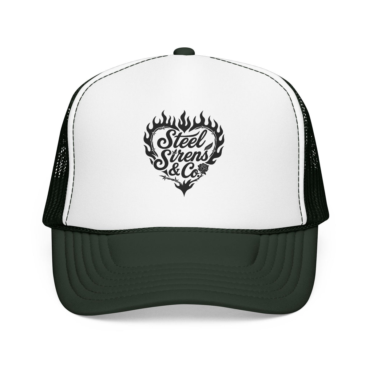 Heart on Fire Foam Trucker Hat