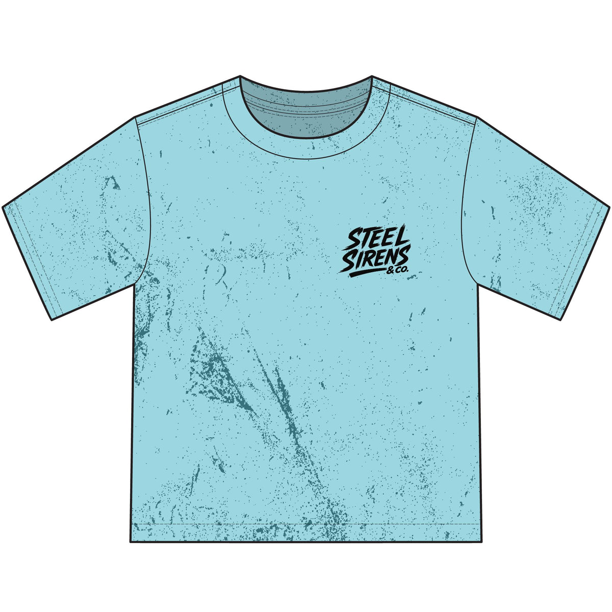 Raised by Steel Youth Comfort Colors Tee