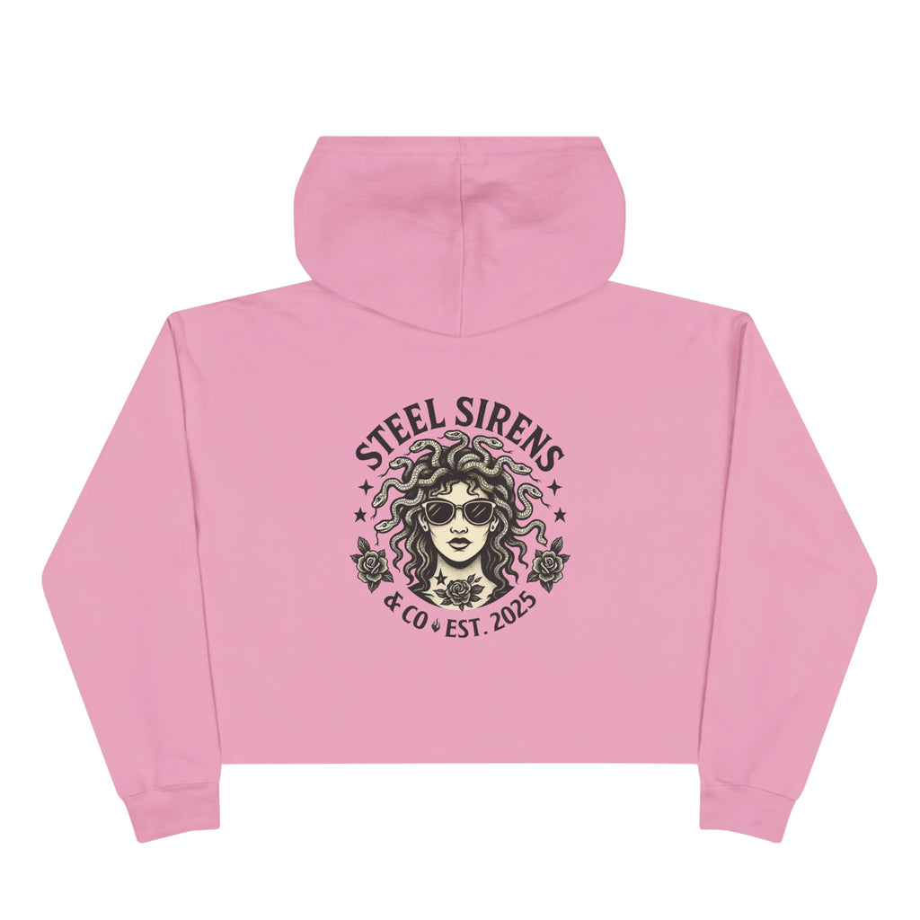 Classic Medusa Cropped Hoodie