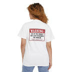 Problem Outlaw Warning Tee