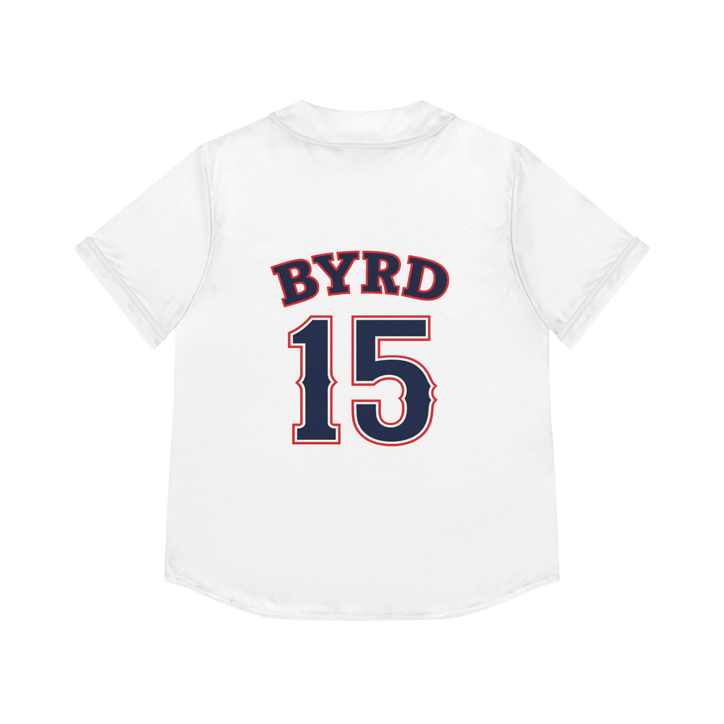 Women's Baseball Jersey — 'Byrd 15' Team Style Baseball Shirt