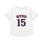 Women's Baseball Jersey — 'Byrd 15' Team Style Baseball Shirt