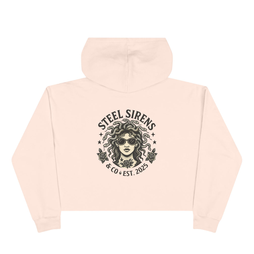 Classic Medusa Cropped Hoodie
