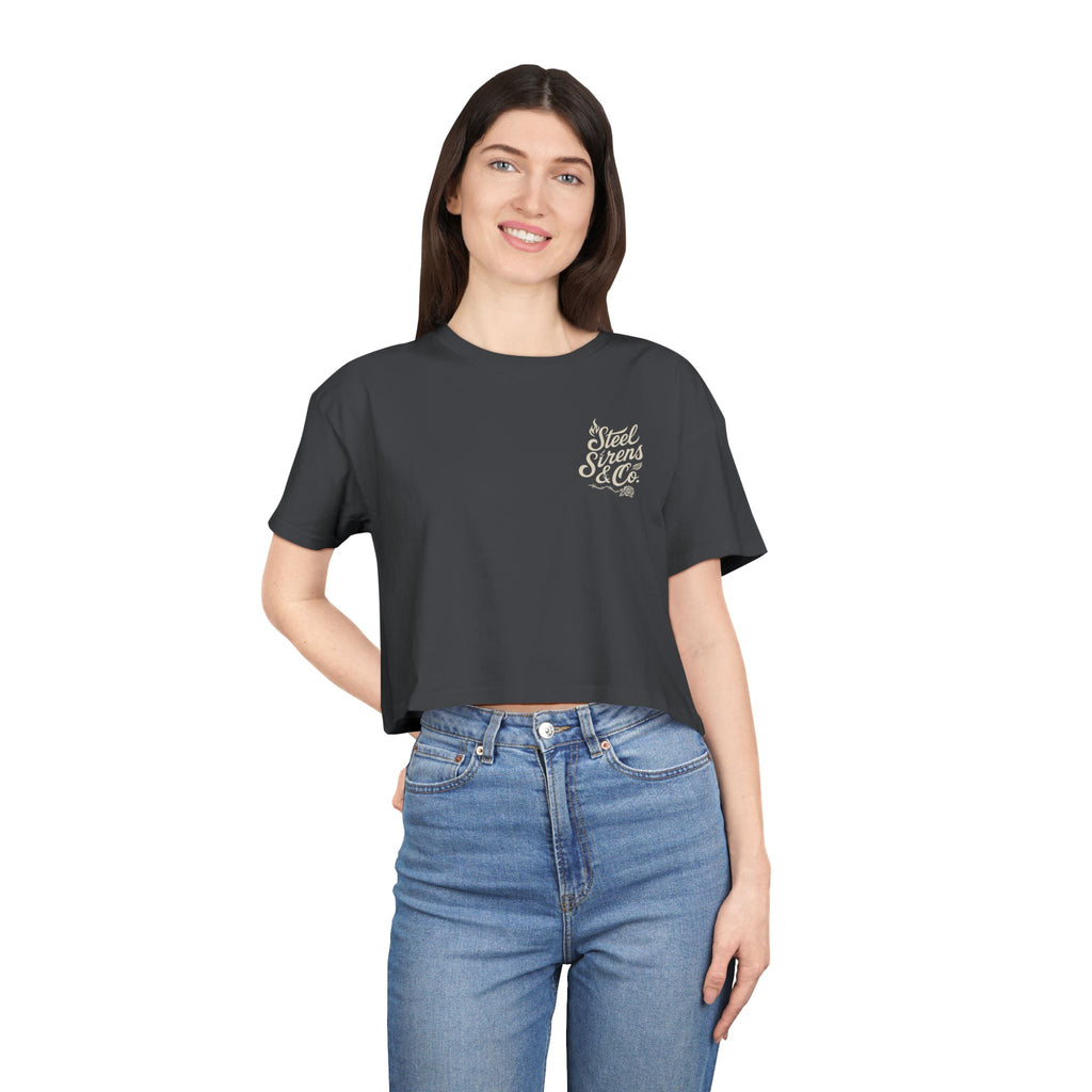 Classic Medusa Cropped Tee