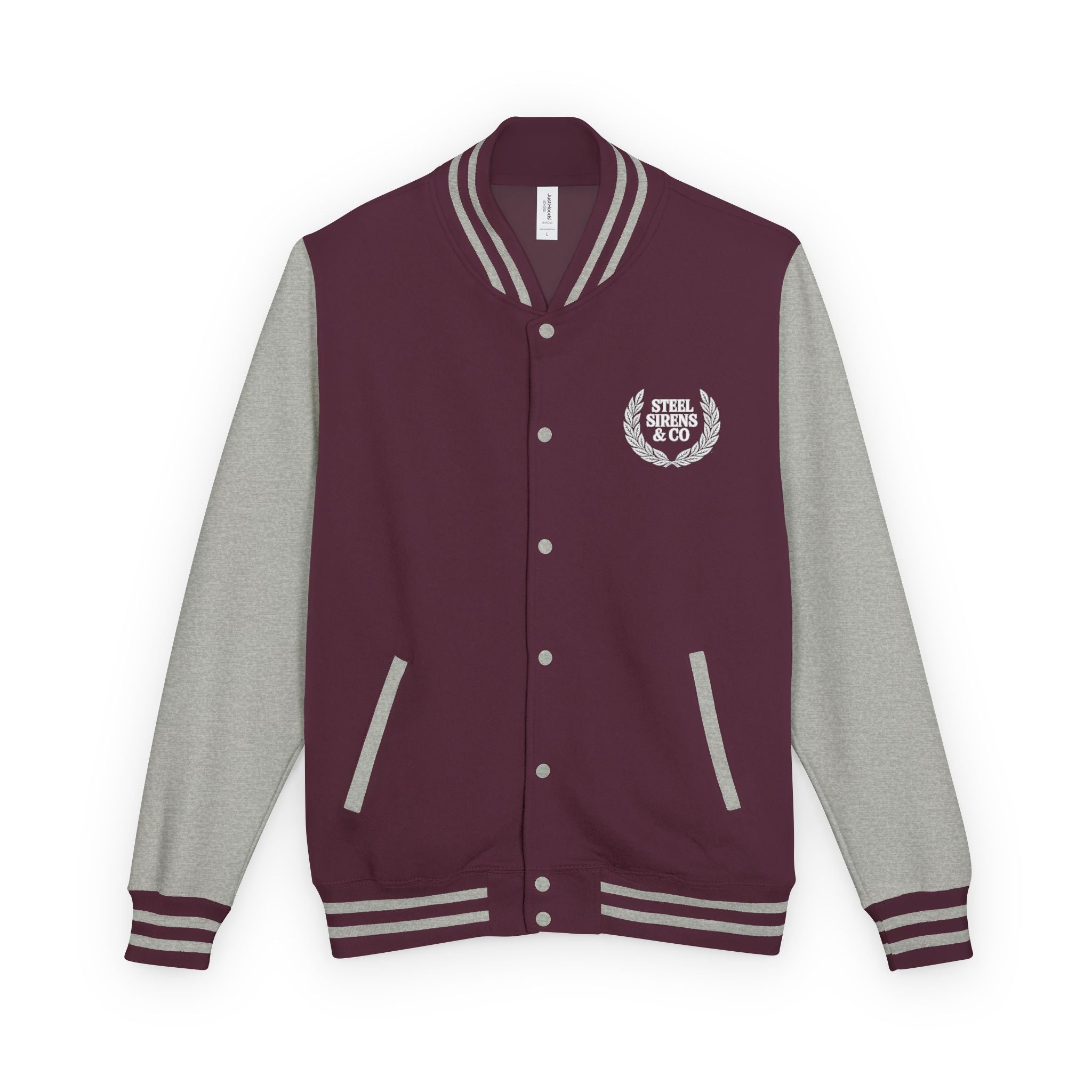 Letterman Jacket — Steel Sirens Crest Varsity Jacket