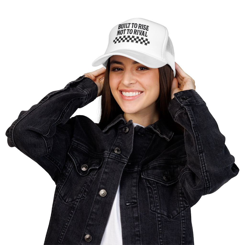 Rise Over Rivalry Foam Trucker Hat