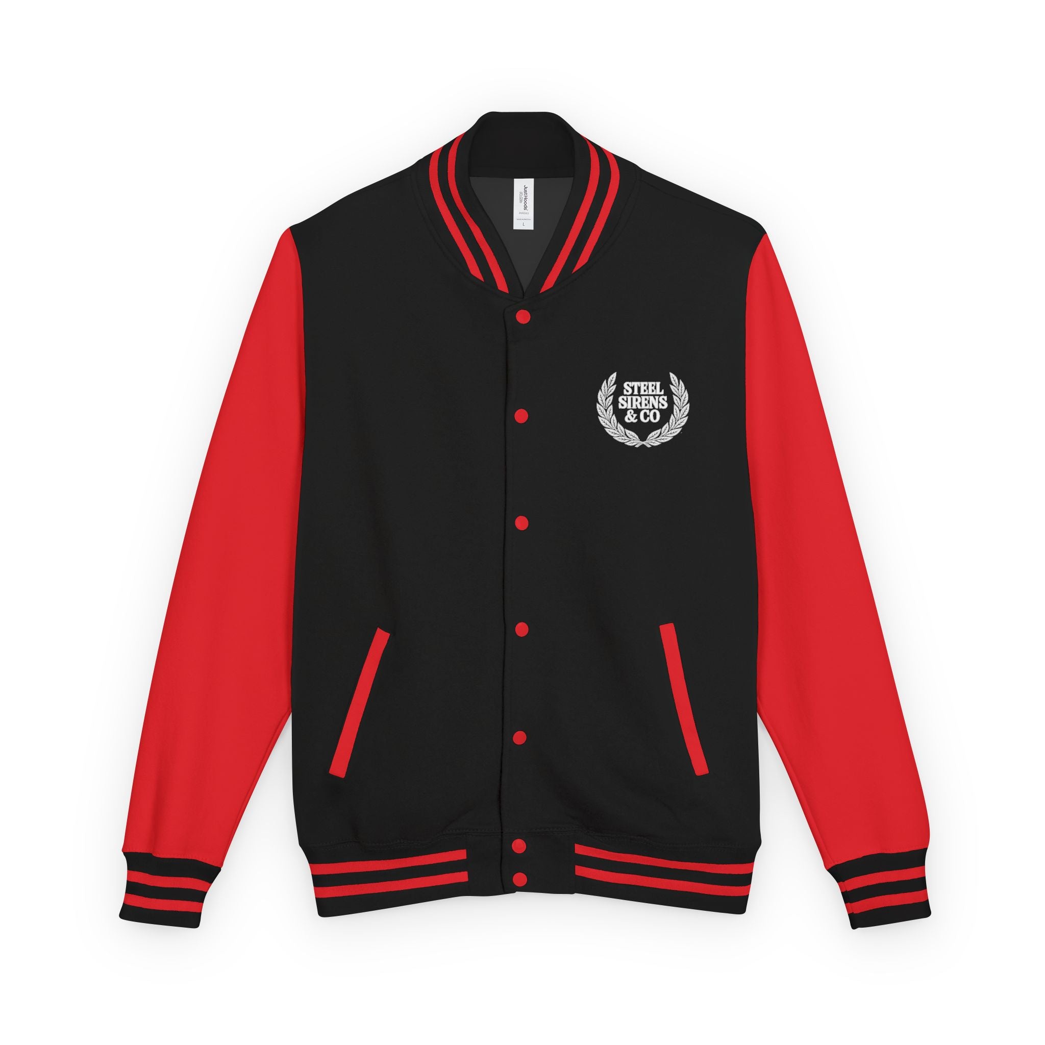 Letterman Jacket — Steel Sirens Crest Varsity Jacket