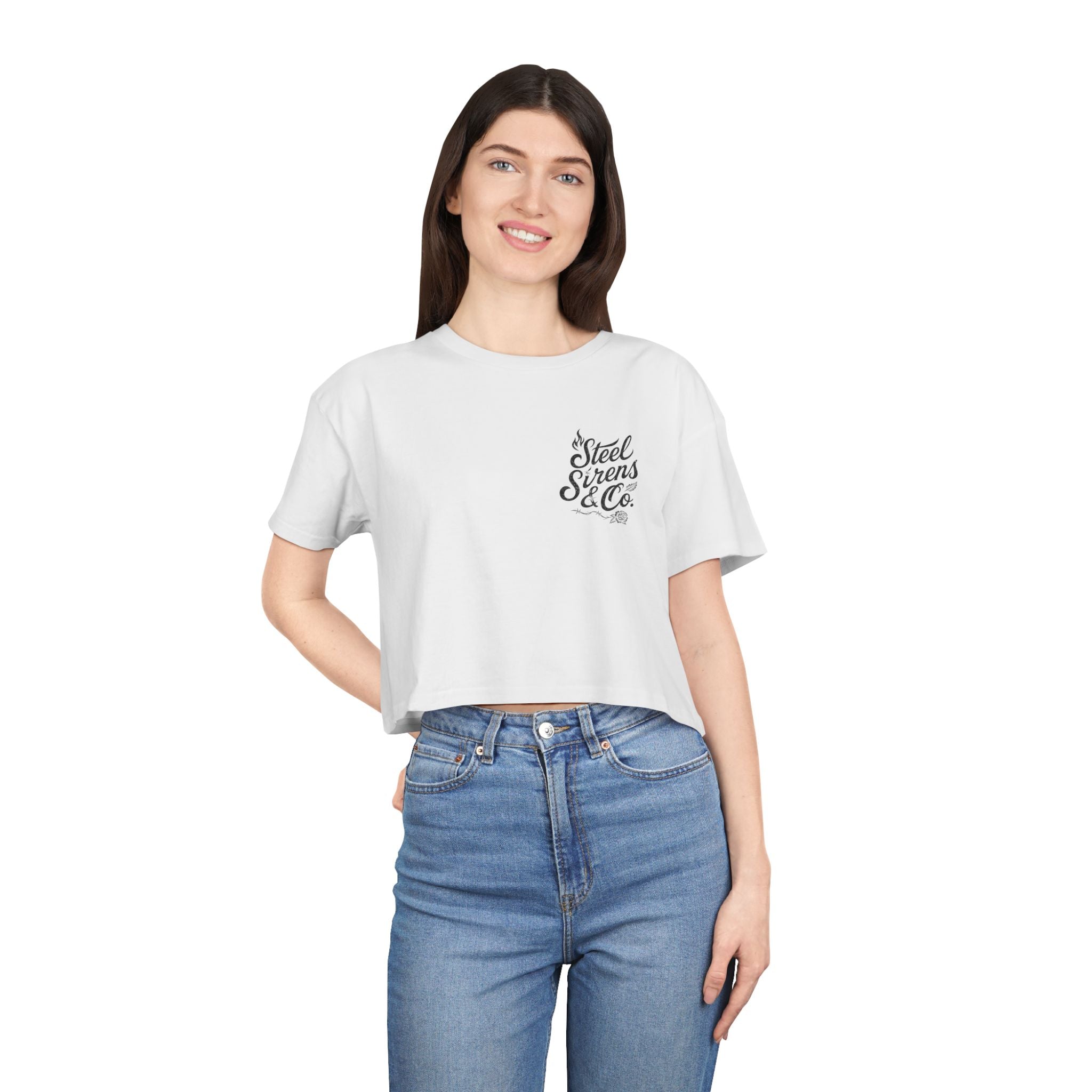Mourn & Mend Cropped Tee