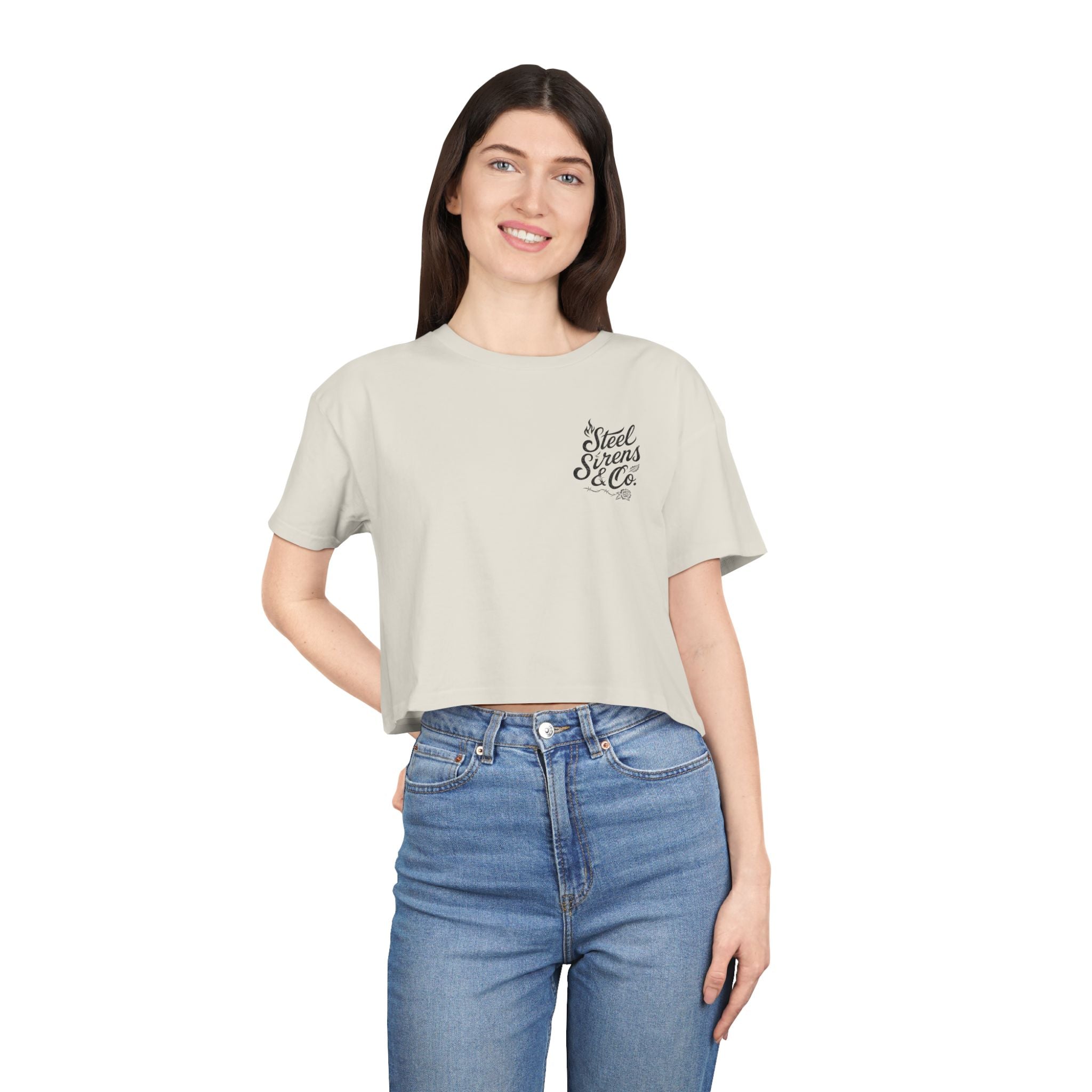 Classic Medusa Women’s Crop Tee