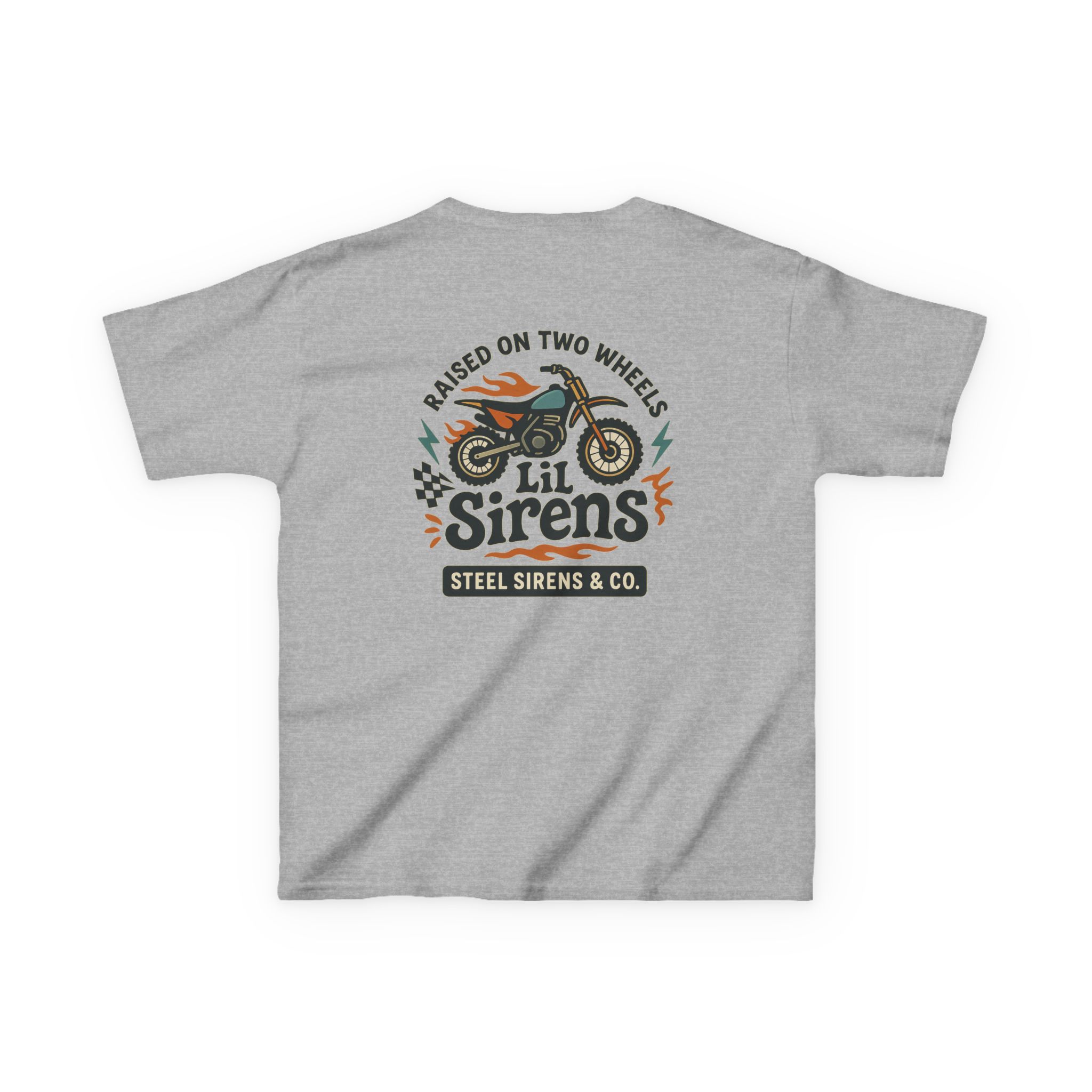 Raised on Two Wheels Youth Tee - Image 8