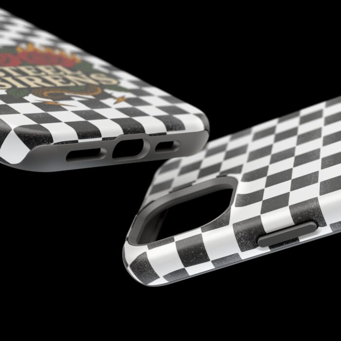 Checkered Flame Phone Case - Image 87